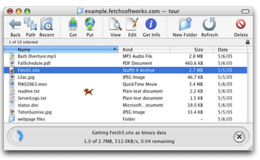 Fetch software for pc